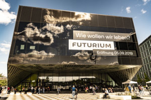 Fassade des Futuriums