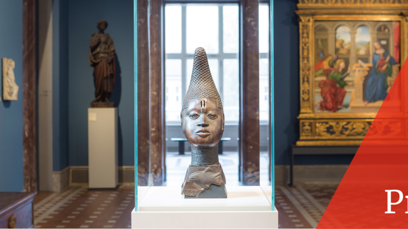 Ansicht der Ausstellung „Unvergleichlich: Kunst aus Afrika im Bode-Museum“, Museumsinsel Berlin